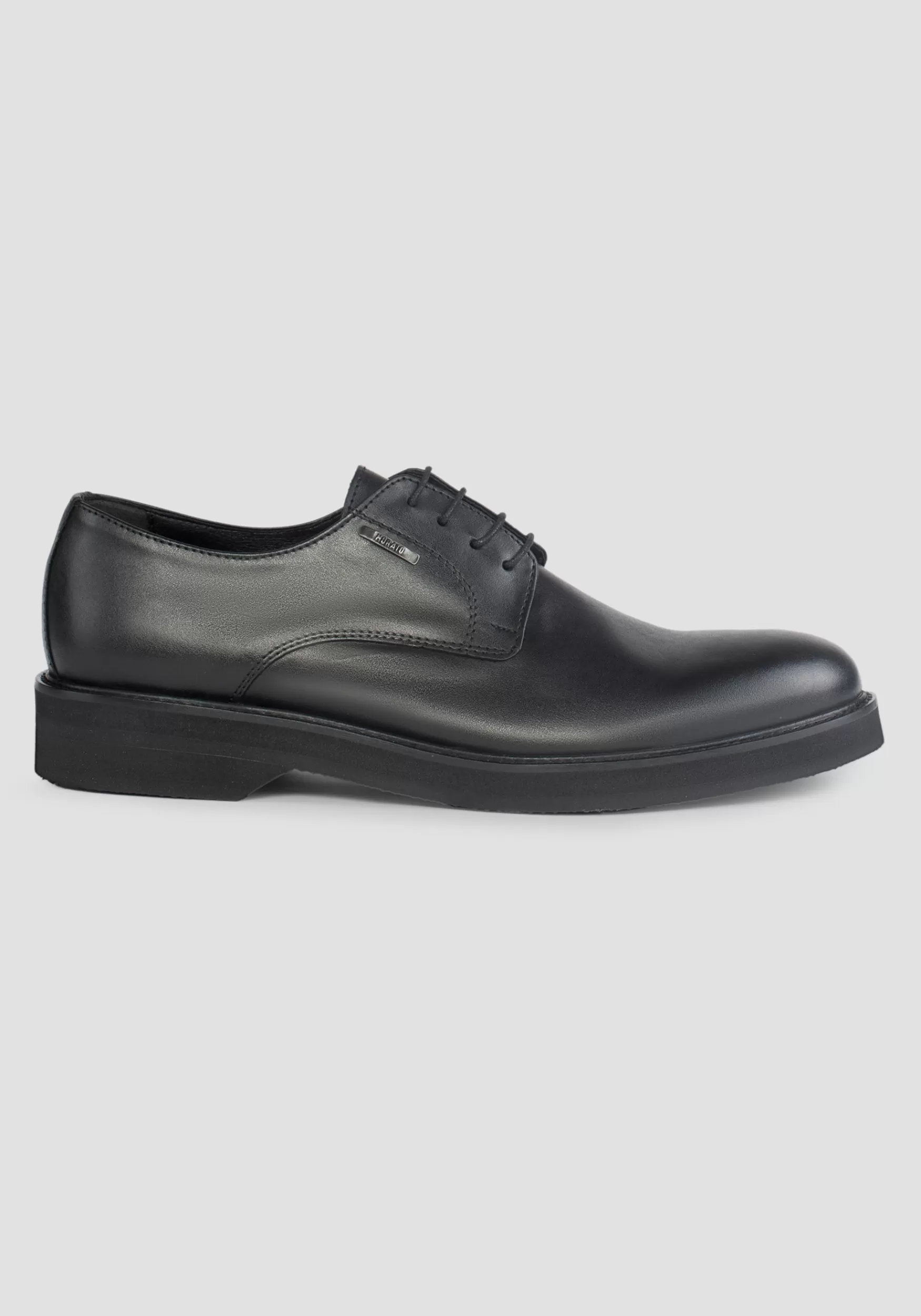 Cheap Antony Morato Derby Sean Aus Leder Schwarz