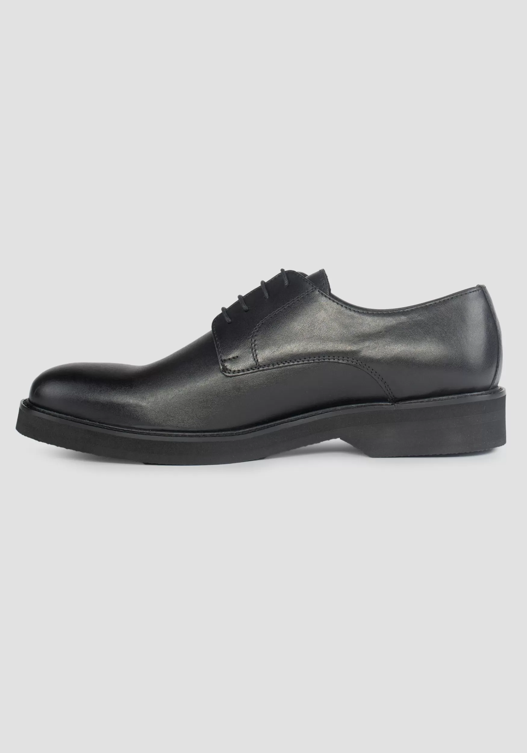 Cheap Antony Morato Derby Sean Aus Leder Schwarz