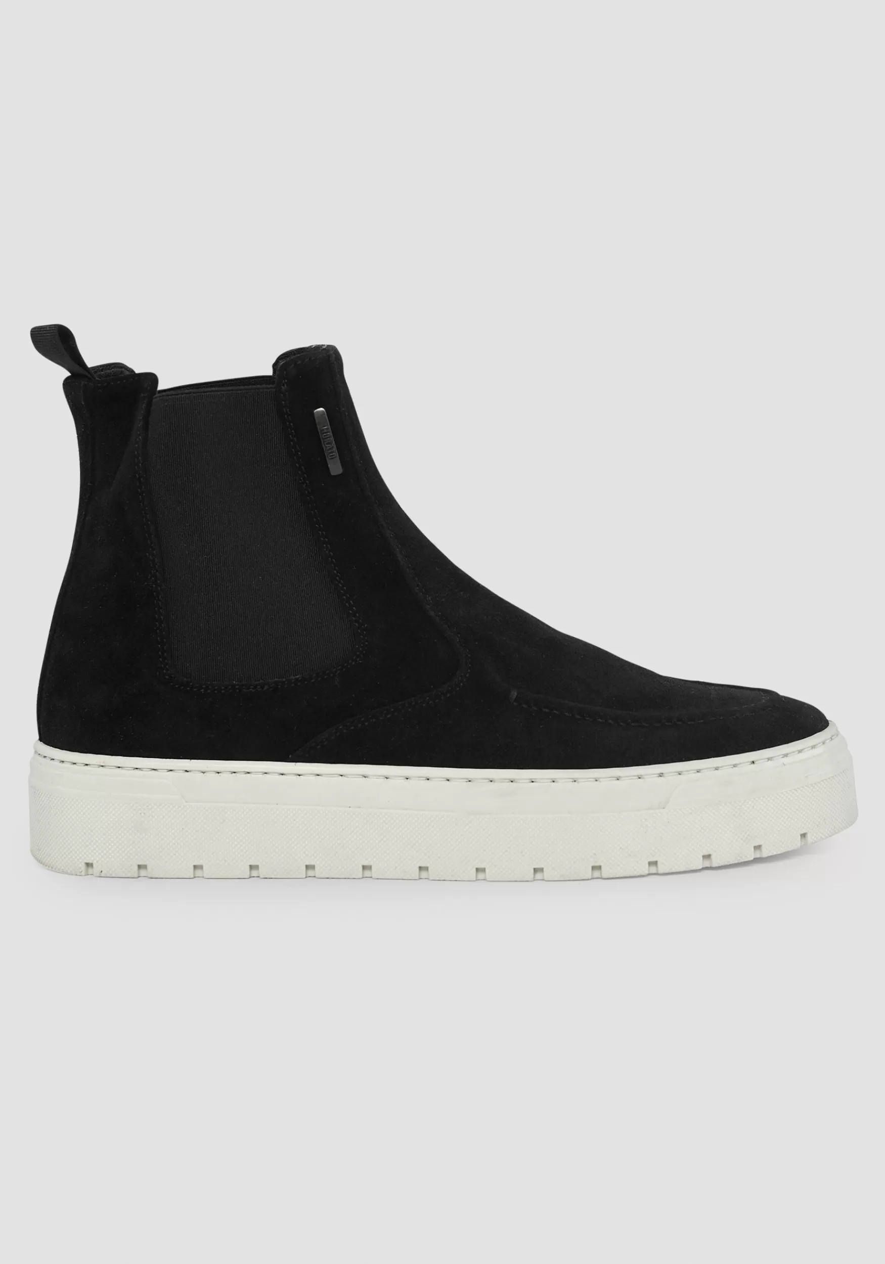 Discount Antony Morato Hohe Sneakers Martin Aus Wildleder Schwarz