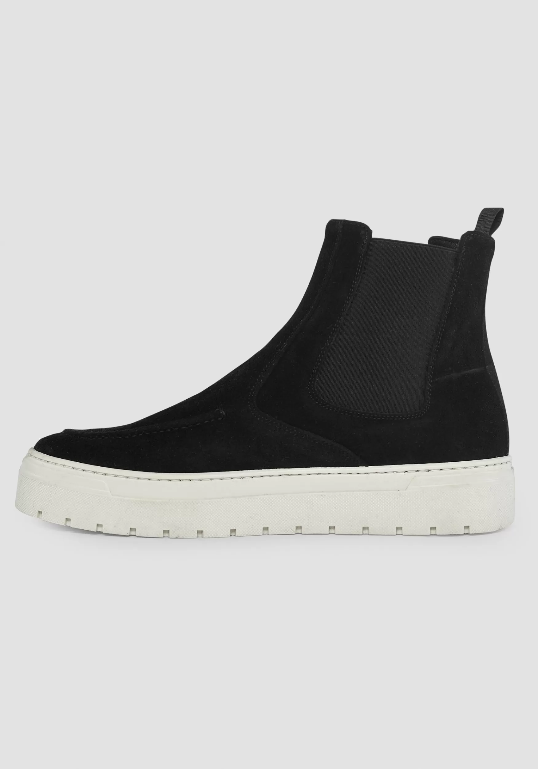 Discount Antony Morato Hohe Sneakers Martin Aus Wildleder Schwarz