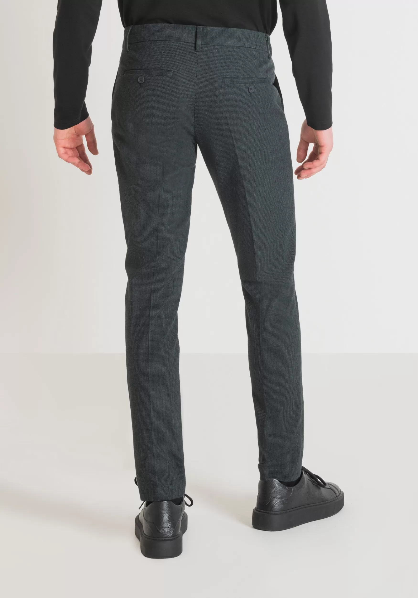 Flash Sale Antony Morato Hose Skinny Fit Bryan Aus Verstarktem Stretch-Baumwoll-Mischgewebe Flaschegrun