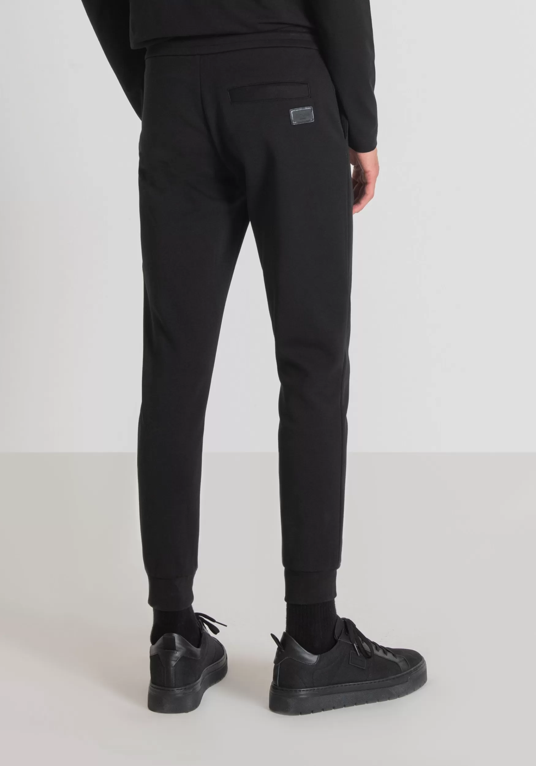 Best Sale Antony Morato Hose Super Slim Fit Aus Baumwoll-Mischgewebe Mit Tunnelzug Schwarz