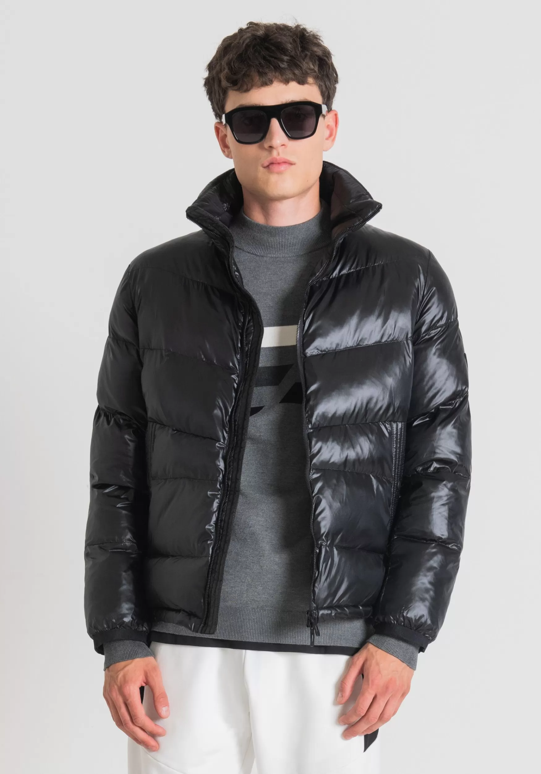 Best Antony Morato Jacke Regular Fit Mit Umweltfreundlicher Wattierung Mit Changierendem Effekt Schwarz