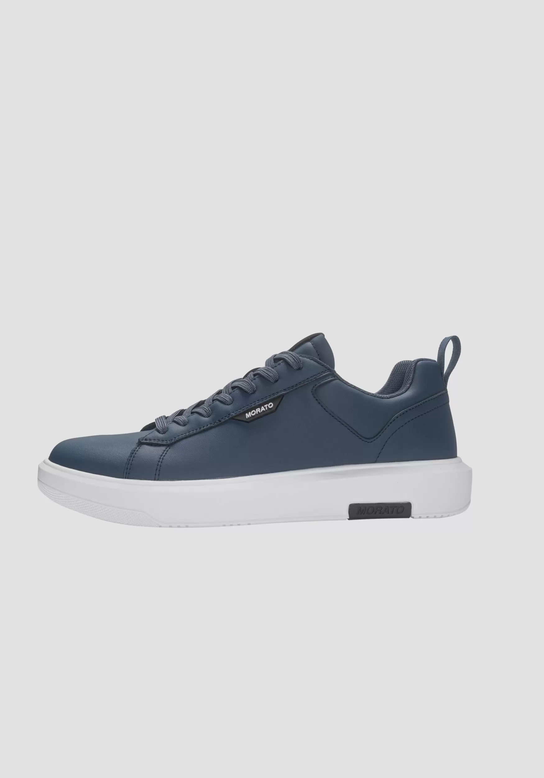 Cheap Antony Morato Niedrige Sneakers Madison Aus Kunstleder Blue Ink