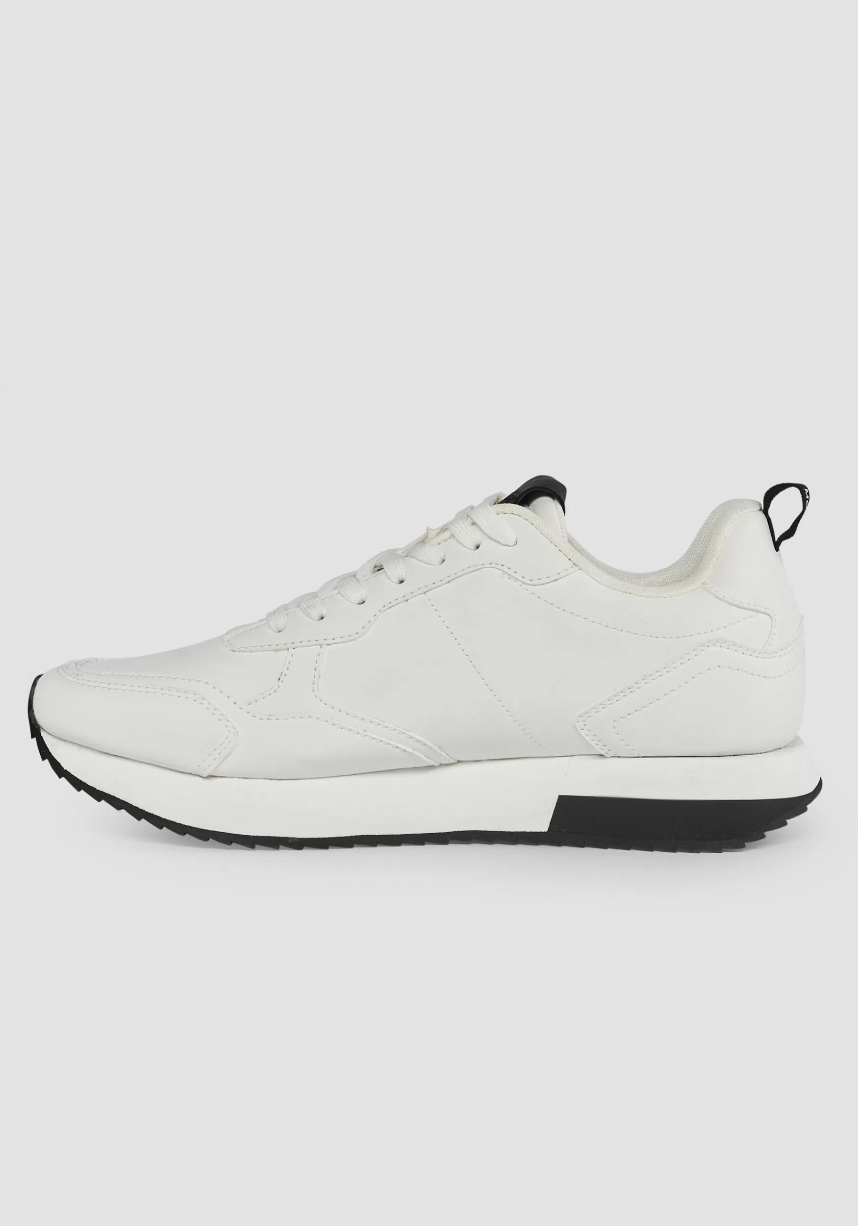 Sale Antony Morato Niedrige Sneakers Running Tonic Aus Kunstleder Weis