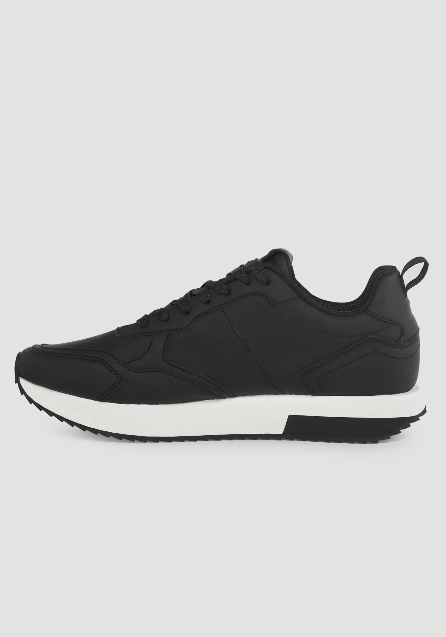 Hot Antony Morato Niedrige Sneakers Running Tonic Aus Kunstleder Schwarz