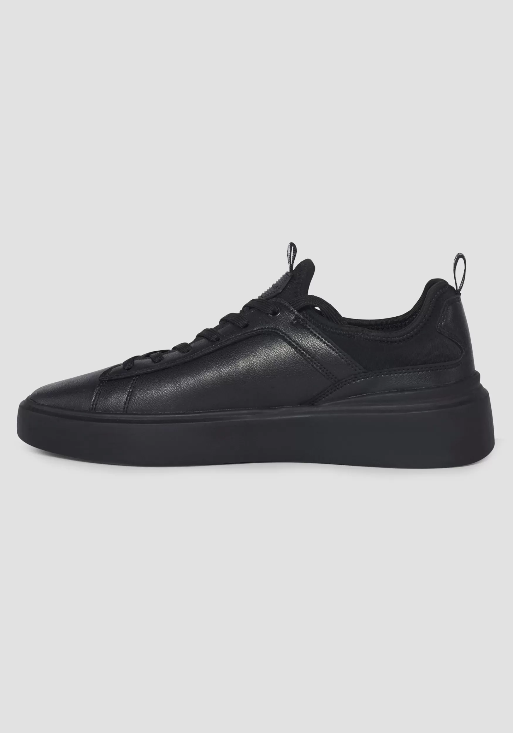 Discount Antony Morato Sneakers Barnet Aus Kunstleder Und Technischem Gewebe Schwarz