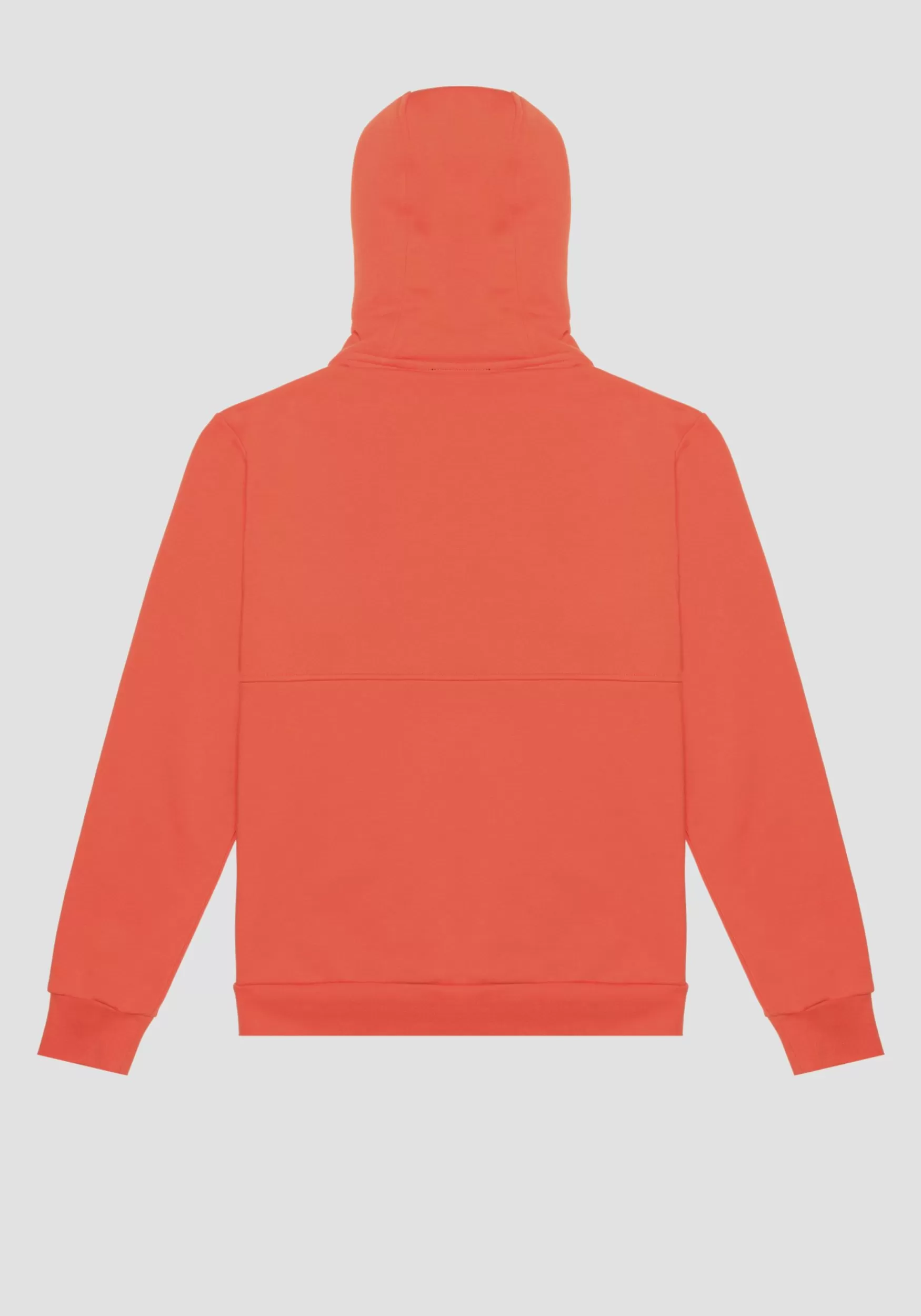 Best Antony Morato Sweatshirt Regular Fit Mit Kapuze Und Gepragtem Logo Orange